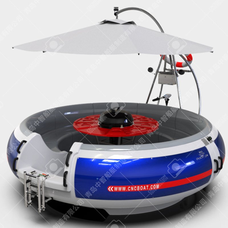 FRP material electric BBQ Party Boat